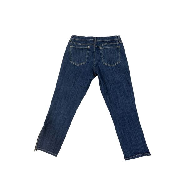 Old Navy The Flirt Zipper Ankle Cropped Jeans Sz 6 - Picture 3 of 8